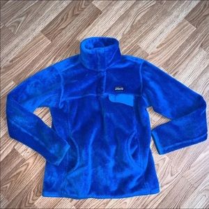 Patagonia Pullover Fleece Royal Blue XS